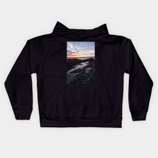 Reflections of the Setting Sun Kids Hoodie